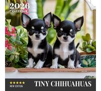 Tiny Chihuahuas Calendar 2026: Twelve months of miniature spirited pups