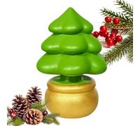 Tiny Christmas Tree Decorations - Christmas Tree Statue, Resin For Home