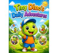 Tiny Dino Daily Adventures: A Fun and Easy Coloring Books For Kids 3 - 8 | Cute Everyday Activities, Simple Designs & Creative Fun.