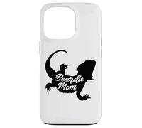 Tiny Dinosaur Beardie Mom Bearded Dragon Lover Custodia per iPhone 13 Pro