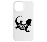 Tiny Dinosaur Beardie Mom Bearded Dragon Lover Custodia per iPhone 14