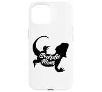 Tiny Dinosaur Beardie Mom Bearded Dragon Lover Custodia per iPhone 15