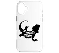 Tiny Dinosaur Beardie Mom Bearded Dragon Lover Custodia per iPhone 16 Plus