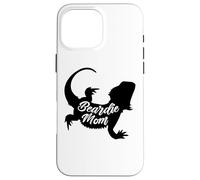 Tiny Dinosaur Beardie Mom Bearded Dragon Lover Custodia per iPhone 16 Pro Max