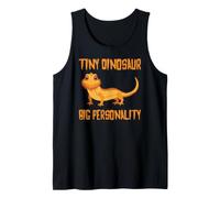 Tiny Dinosaur Big Personality Bearded Dragon Drago Barbuto Canotta