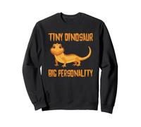 Tiny Dinosaur Big Personality Bearded Dragon Drago Barbuto Felpa