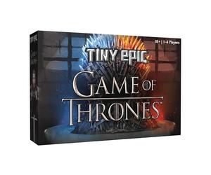 Tiny Epic Game of Thrones Board Game, Strategy Game for Adults & Teens, 1-4 Players, 60+ Min Playtime, Play as Iconic Westeros Characters, Custom Dice, Miniatures, Metal Coins, and Wooden Components