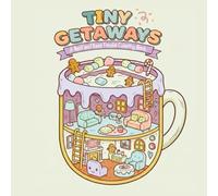 Tiny Getaways Tasty Worlds: A Bold and Easy Foodie Coloring Adventure