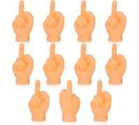 Tiny Hands - 11 marionette a dita medie, mini marionette per le dita, piccole marionette per le dita, mini mani, accessori da gioco, regalo per bambole, teatro in casperla, marionette da dito