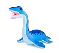 Tiny Heart Dinosauro Plesiosauro Peluche Realistica Peluche Animale Adorabile Regali Morbidi e Carini Dinosauro Peluche per Bambini Ragazzi e Ragazze Giocattoli Peluche per bambini blu 16”