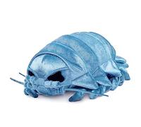 Tiny Heart Peluche Giocattoli Isopodi Giganti Morbido Animale Imbottito Simulazione Realistica Bathynomus giganteus per bambini amanti della vita marina Biologia Marina Oceano Blu 10''