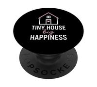 Tiny House Big Happiness Minimal Living off Grid ADU Design PopSockets PopGrip Adesivo