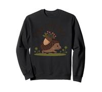 Tiny Joys Only - Riccio Carino con ghianda Floreale Natura Felpa