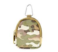 Tiny Key Chain Pouch - Tiny Zaino Purse | Borsa a moneta | Pocket Lipstick Bag Key Chain | Pura Portatile | Borsa Borsa Borsa a mano | Borsa a tracolla con cerniera | Accessori Chiave D, camouflage