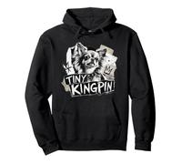 Tiny Kingpin - Chihuahua dai Capelli Lunghi Felpa con Cappuccio