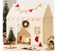 Tiny Land Tenda da Gioco per Bambini con Tappetino e Luci Tenda per Bambini