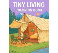 Tiny Living Coloring Book