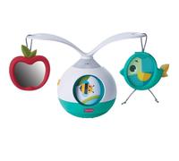 Tiny Love 2-in-1 Tummy Time Musical Mobile, Giostrina neonato con musica & luci che ruota a 360°, 0+mesi, per Passeggino Neonato, Giostrina musicale, 3 modalità musica e suoni, Meadow Days