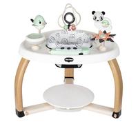 Tiny Love 5-in-1 Here I Grow Centro attività Fisso evolutivo, Centro Giochi per Bebè e Bambini Piccoli, 20 attività, 5 modalità d’Uso, 6 Giochi educativi, dai 0 Mesi, Black & White Décor