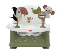 Tiny Love Boho Chic Rialzo Sedia con Vassoio Attività, 6M - 3 Anni, Verde | Rialzo Sedia Bambini da Tavolo, 9-15 kg, Seggiolone Pappa Portatile Leggero, Vassoio Lavabile in Lavastoviglie, Giocattoli