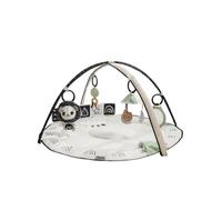Tiny Love Classic Gymini, Tappeto musicale 2-in-1 per bebè, dai 0 mesi, palestra per bambini, 20 attività, giocattolo musicale interattivo, archi regolabili, Black & White Décor