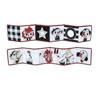 Tiny Love Double-Sided First Book, Libro Sensoriale Neonati, 0+ Mesi, Libri per Neonati, Bianco e Nero, 6 attività Divertenti, Stimola Sensi, Abilità e Vista, Gioco a Pancia in Giù, Tiny Rockers