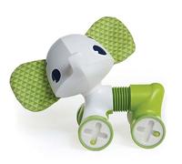 Tiny Love Elefantino Rolling Toys Gioco Educativo per bambini con ruote, Giocattolo con corpo flessibile per varie modalità di gioco, colore Verde