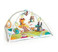 Tiny Love Gymini Deluxe Palestrina Bambini 0+ mesi, tappeto gioco musicale, palestrina evolutiva neonato, 18 attività, archi regolabili, sviluppo cognitivo, collezione Into the Forest