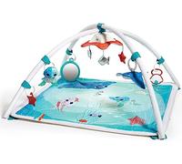 Tiny Love Il mondo sottomarino Palestrina Musicale, palestrina neonato multifunzione, giochi sensoriali sonori e tattili, musiche integrate e contenuto multimediale, collezione Treasure the Ocean