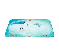 Tiny Love Il Mondo Sottomarino Tappeto gioco per bambini, tappeto pic nic pieghevole ed impermeabile, dimensioni XXL 140x113 cm ideale come tappeto gattonamento, collezione Treasure the Ocean