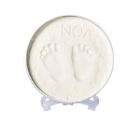 Tiny Love Magic Box Rotond, Scatola Ricordi Neonato, Impronta Mani e Piedi Neonati, Kit impronte neonato, Testato Dermatologicamente, Idea Regalo Neonato, Regalo Nascita, Tiny Creations