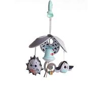 Tiny Love Pack & Go Mini Mobile Black & White, Magical Tales Giostrina Portatile, Giochi Passeggino con Gancio Universale, Sonaglio Neonato, 0 Mesi +