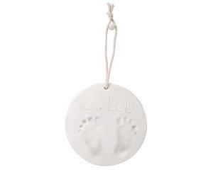 Tiny Love Pure Print, Kit Impronta Mani e Piedi Neonati, Calco Mani e Piedi, Kit Impronte Ieonato, Testato Dermatologicamente, Idea Regalo Neonato, Regalo Nascita, Tiny Creations, colore Bianco