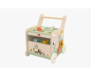 Tiny Love Push & Play Carrello in legno Farmers Funday
