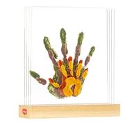 Tiny Love Family Prints, Kit Impronta Mani Famiglia, Cornice Impronte Neonato e Genitori, Cornice Personalizzata, Testato Dermatologicamente, Idea Regalo Neonato, Regalo Nascita, Tiny Creations