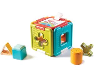 Tiny Love Shape Sorter & Puzzle Gioco Educativo per Bambini, Giodo delle Forme ad Incastro e Puzzle 2 in 1, dai 6 Mesi, Collezione Meadow Days