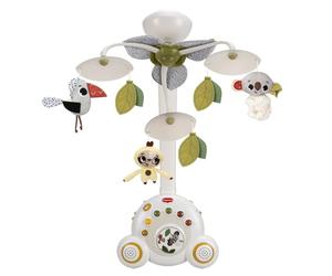 Tiny Love Soothe 'n Groove Mobile, Giostrina Musicale 2 in 1, Boho Chic | Carillon Portatile, 0+ Mesi, Stimolazione Visiva, 18 Melodie, 40 Minuti di Musica Ininterrotta
