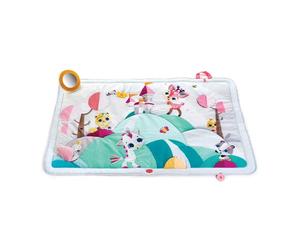 Tiny Love Super Mat Tappeto imbottito pieghevole per bambini 100x150 cm con castello e unicorno