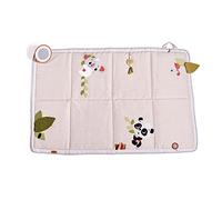Tiny Love Super Mat, XL Tappeto Gioco 150 × 100 cm, Boho Chic | Tappeto Sensoriale per Bambini, Dalla Nascita, 6 Attività, Specchietto, Sonaglino, Gioco Frusciante, 12 Carte Traguardo