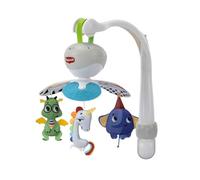 Tiny Love Take A Long Mobile, 3 in 1 Giostrina Culla Neonato Musicale Portatile, 0+ Mesi, Gioco Passeggino Neonato, 3 Attacchi Universali, 30 Minuti Musica, Collezione Born To Party