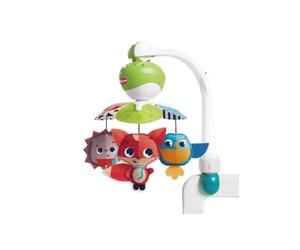 Tiny Love Take A Long Mobile, 3 in 1 Giostrina Culla Neonato Musicale Portatile, 0+ Mesi, Gioco Passeggino Neonato, 3 Attacchi Universali, 30 Minuti Musica, Collezione Meadow Days
