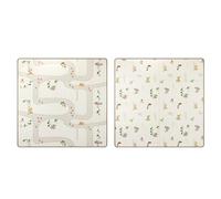 Tiny Love Tappeto Pieghevole Gioco Bambini XL in Schiuma, Tappetino Neonato, 0+ Mesi, Double-face, Leggero e Pieghevole, 150 x 150cm, Morbido e Spesso (1 cm), Impermeabile, Facile da Pulire, Boho Chic