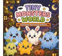 Tiny Monsters World: Bat House Hideout: A Cute Pocket Halloween Coloring Book for Kids Ages 3-8 | 30 Easy Coloring Pages