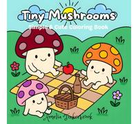 Tiny Mushrooms: Simple & Cute Coloring Book