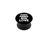 Tiny Paws Big Love PopSockets PopGrip Adesivo