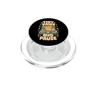 Tiny Paws Big Pause gatto pisolino relax PopSockets PopGrip per MagSafe