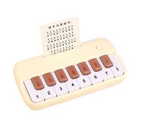 Tiny Pianoforte, Music Toy, 15 Key Pocket Design, strumento educativo per bambini, piccola tastiera modello, ideale per ragazze e ragazzi età 3 6 apprendimento armonia 6,1 x 1,18 x 3,15 pollici