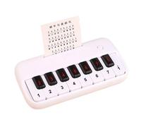 Tiny Pianoforte, Music Toy, 15 Key Pocket Design, strumento educativo per bambini, piccola tastiera modello, ideale per ragazze e ragazzi età 3 6 apprendimento armonia 6,1 x 1,18 x 3,15 pollici