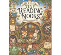 Tiny Reading Nooks: A Bold & Easy Coloring Book