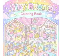 Tiny Rooms: Coloring Book